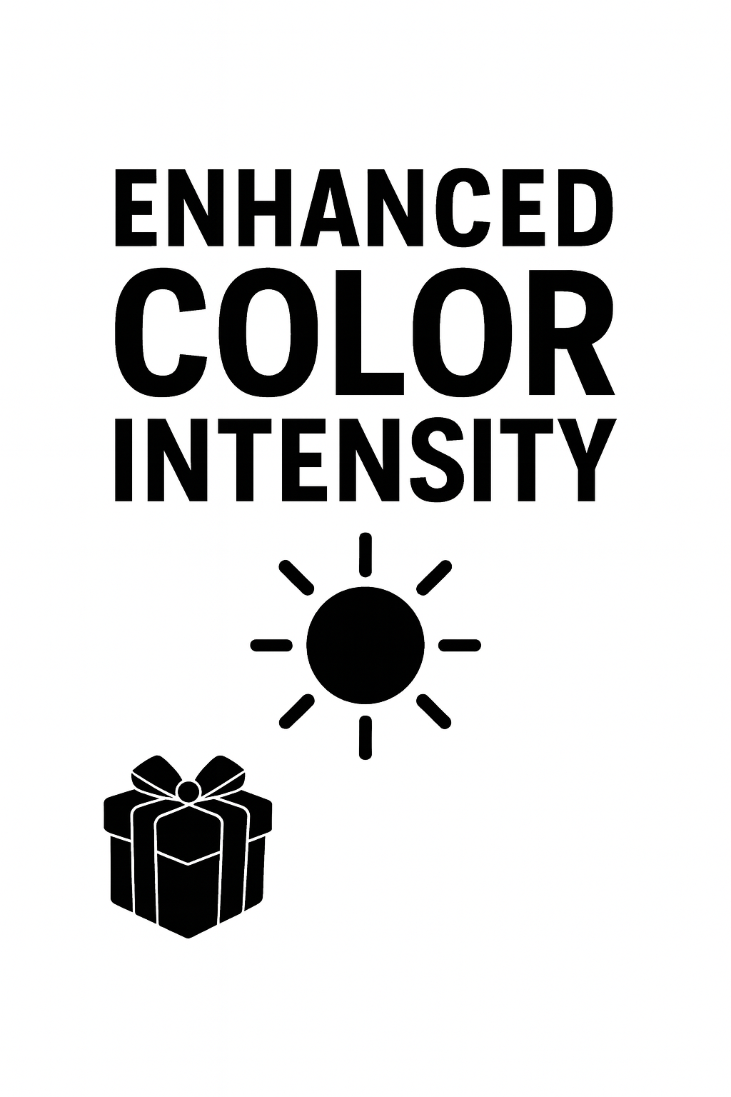 Improved color intensity